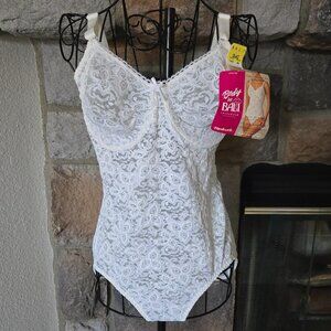 NWT Body by BALI Lace Bodysuit